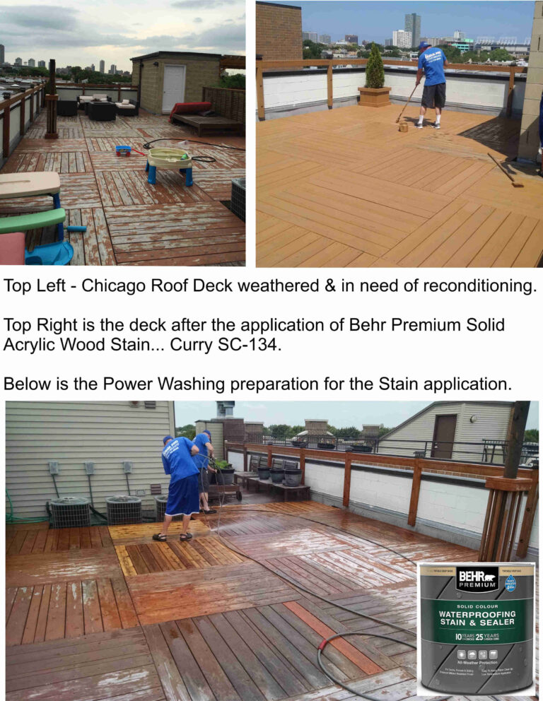 Chicago Wood and Masonry Cleaning | Aqua Pro Power Washers